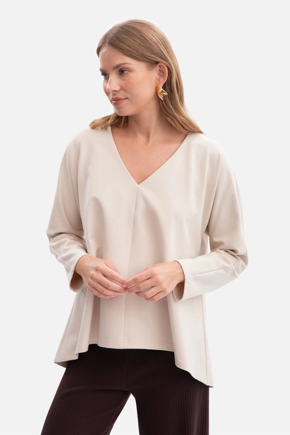 Bluzë femrash BeWear 218647, bezhë