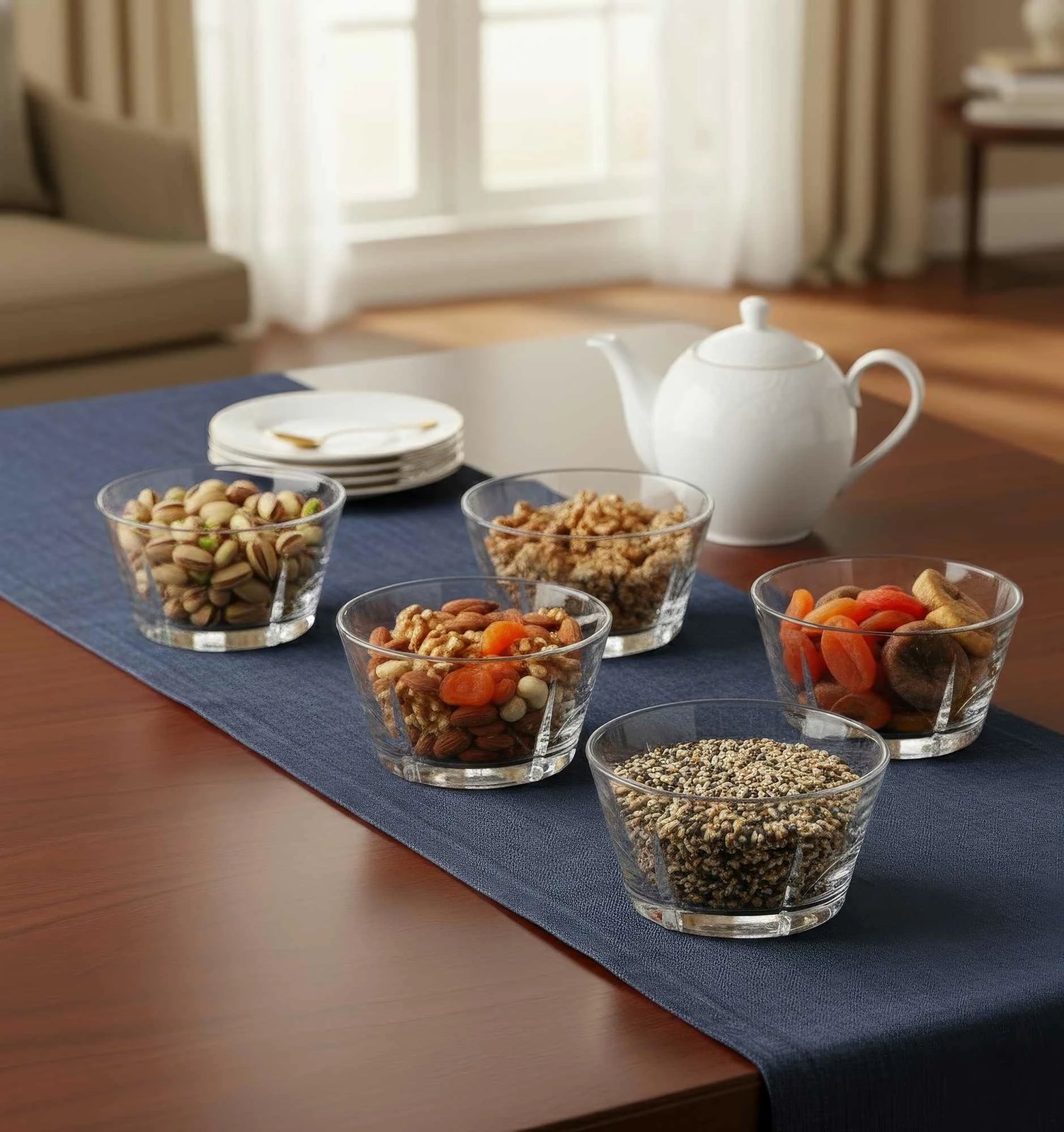 Set 6 tasash qelqi Hermia Concept, PB-53043