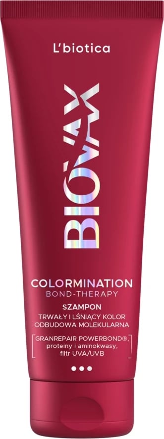 Shampon për femra L'biotica Biovax Colormination Bond-Therapy, 200ml