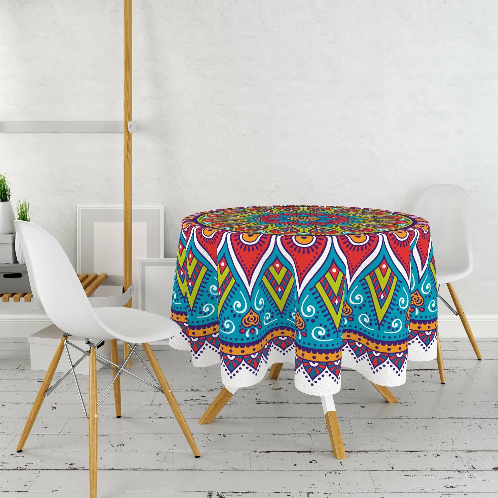 Mbulesë tavoline Hermia, Tblc 9, shumëngjyrëshe, 160cm