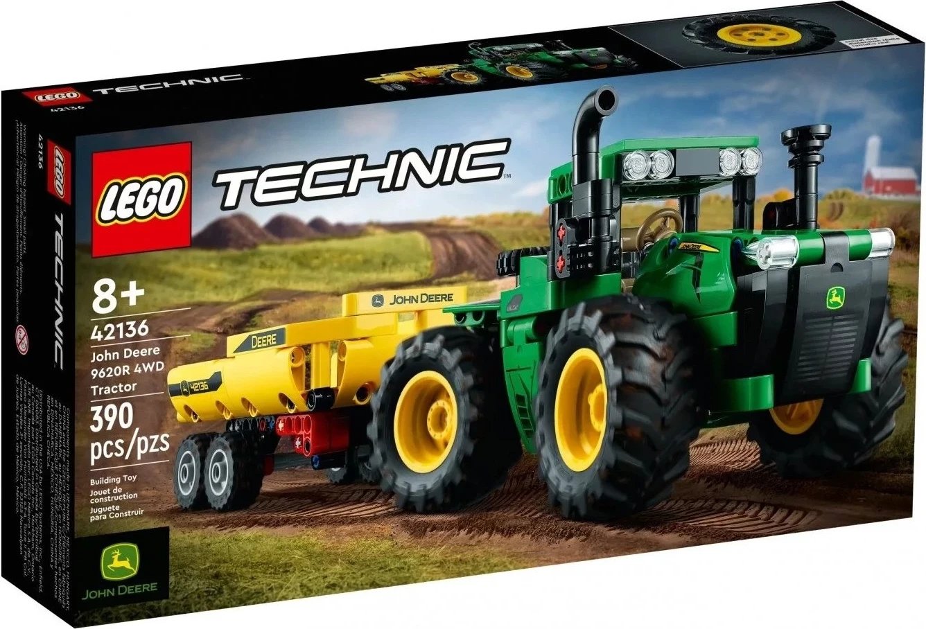 Lodër Lego Technic Traktor 42136