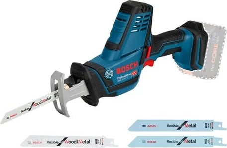 Sharrë reciproke Bosch GSA 18V-LI C, 18V, Li-Ion, 2 shpejtësi, zi/blu