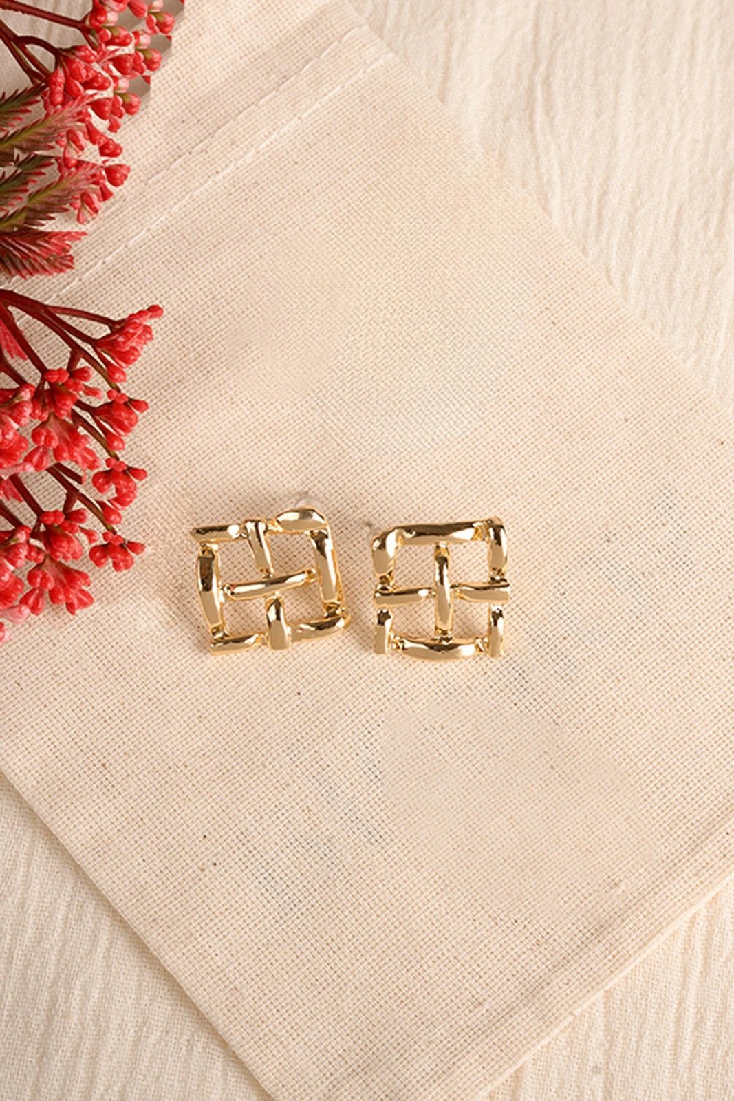 Vathë metalik Elika, ngjyrë ari, ELKGC68339