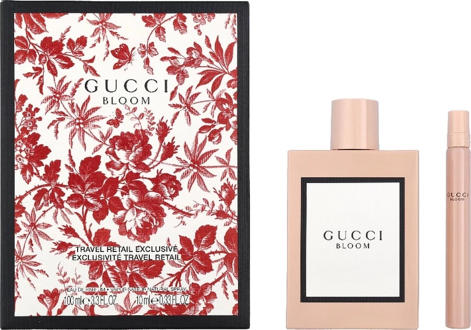 Set Eau de Parfum për femra Gucci Bloom, 100ml + 10ml