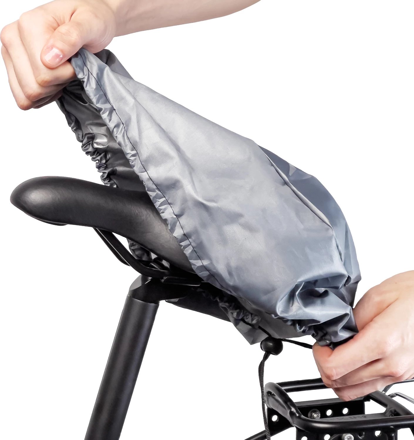 Mbulesë sedilje biçiklete e papërshkueshme nga uji, Hurtel, universale, gri