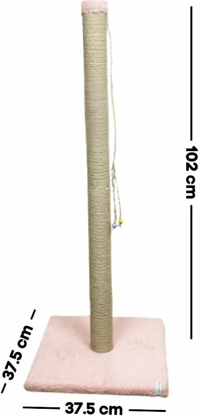 Dërrasë gërvishtëse për mace, ngjyrë rozë, Aero