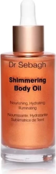 Vaj trupi me shkëlqim Dr Sebagh Shimmering Body Oil uniseks 50ml
