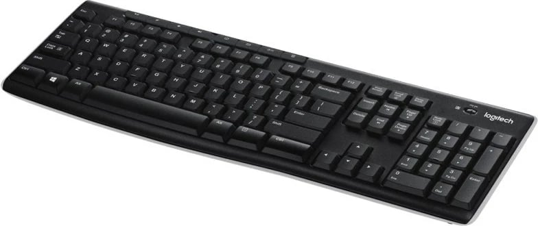 Tastierë Logitech K270, RF Wireless, QWERTY, E zezë