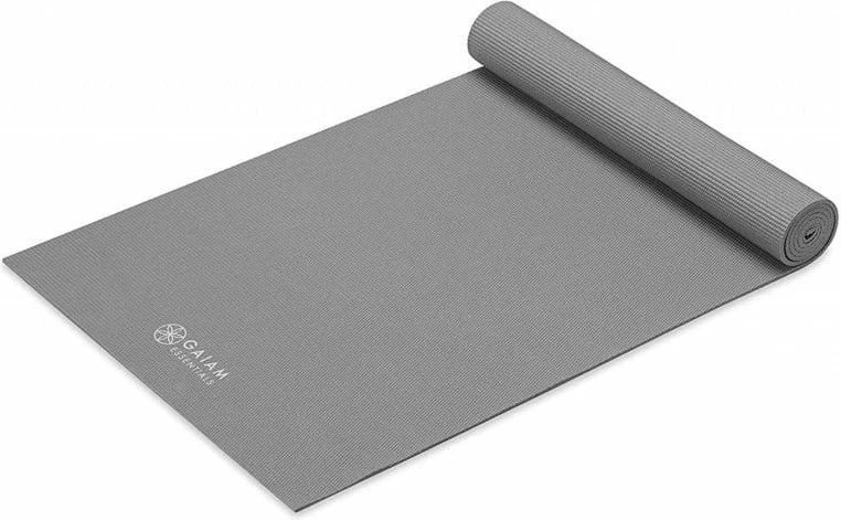 Joga dyshek me rrip GAIAM essentials, unisex, e zezë Joga dyshek me rrip GAIAM essentials, unisex, e zezë