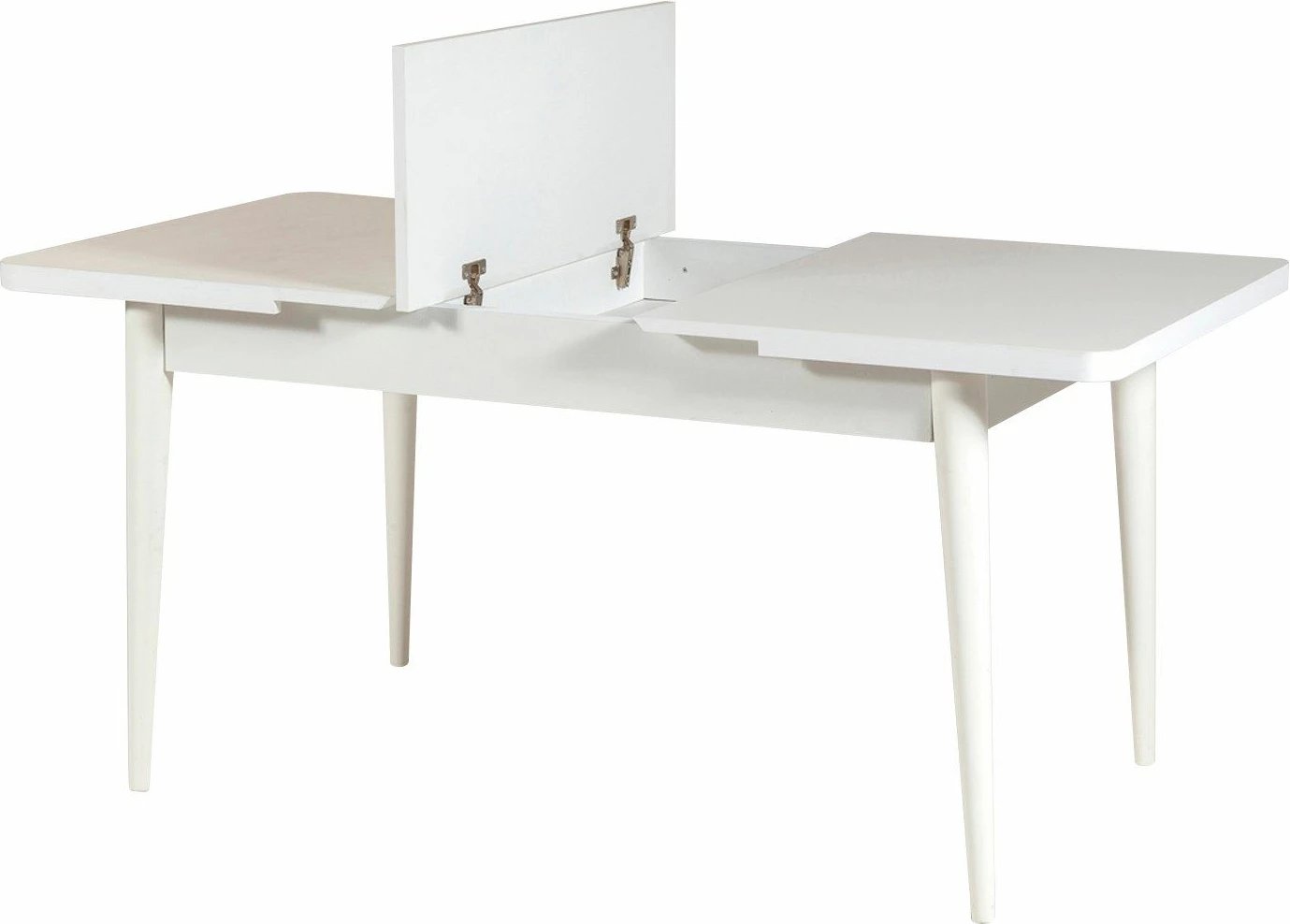 Set tavoline me karrige të zgjatshme për ngrënie (4 copë), Skye Decor, Vina 0900 - 3, e bardhë, stone