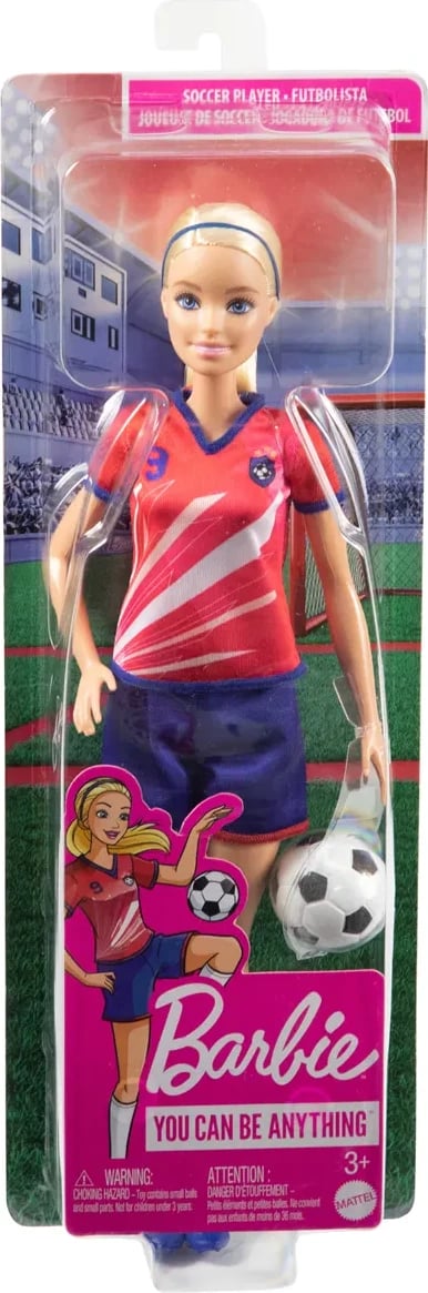 Barbie Footballer Doll