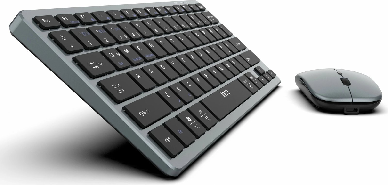 Set tastature dhe maus Inca IBK-572BT, Bluetooth 3.0/5.0, i zi