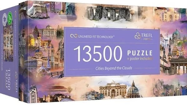 Puzzle Trefl 13500 copë, Cities Beyond the Clouds