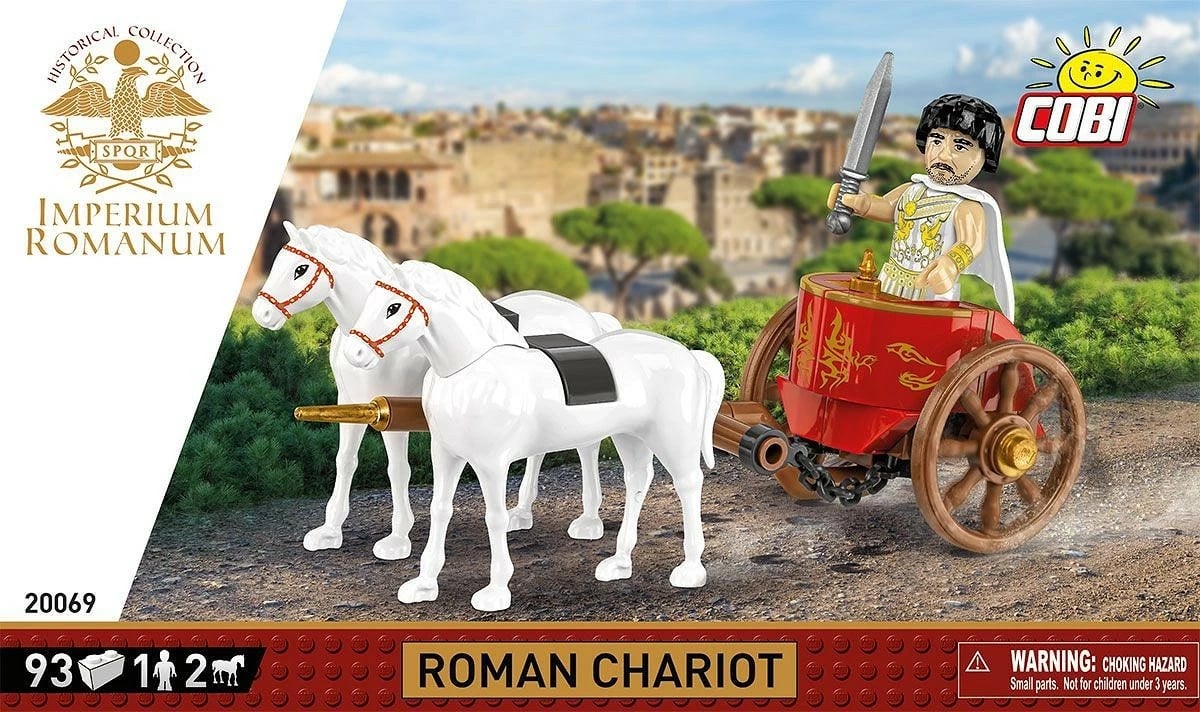 Set blloqesh Cobi Klocki Imperium Romanum Chariot, 93 pjesë, plastikë