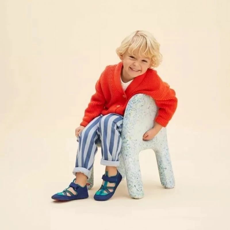 Sandale fëmijë Affenzahn, navy blue