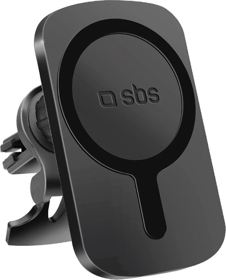 Mbështjellës magnetik me karikues wireless SBS TESUPWIR15WMS për celular, MagSafe, i zi