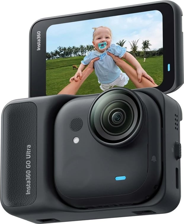 Kamerë sportive Insta360 GO Ultra Standard Bundle, Midnight Black