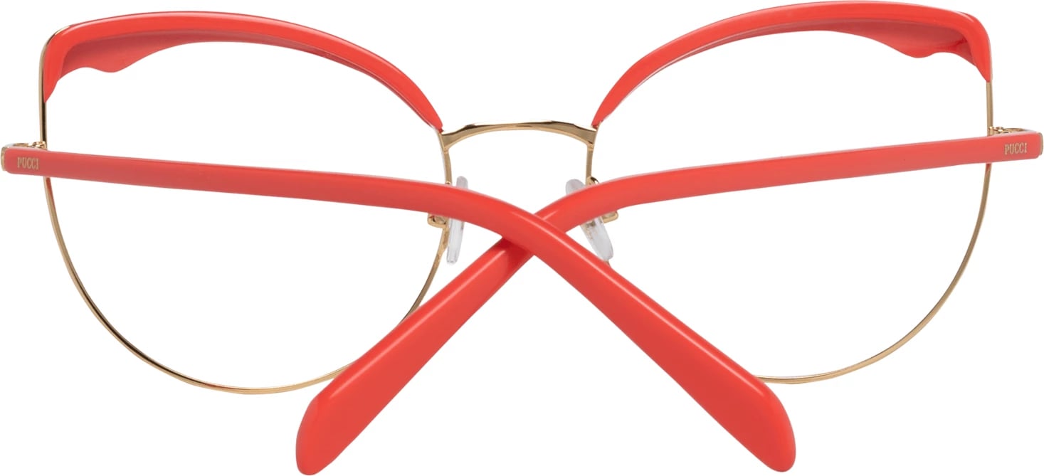 Korniza optike për femra Emilio Pucci, portokalli