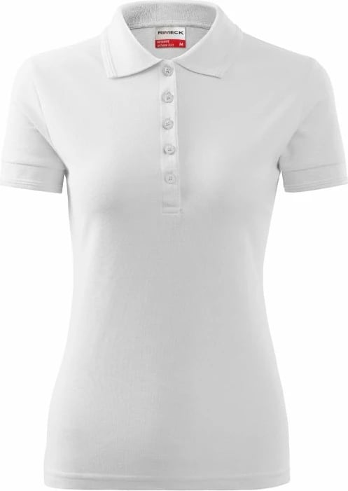 Maicë polo për femra Adler, e bardhë