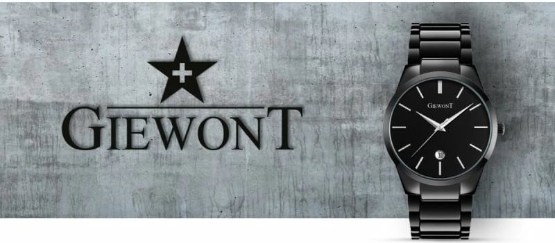 Orë dore për meshkuj Giewont, e zezë