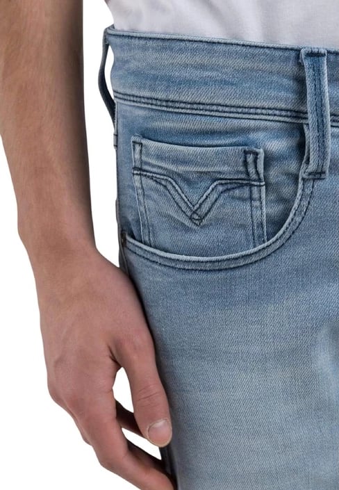 Pantallona Replay jeans meshkuj, të kaltërta