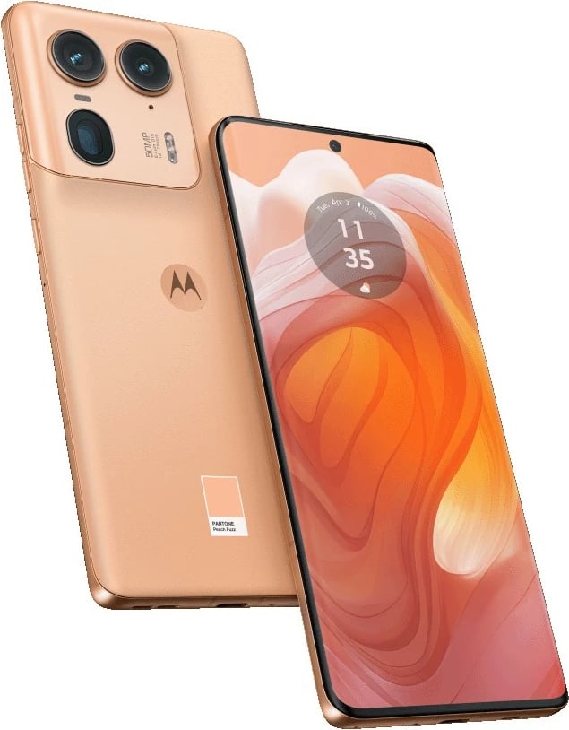Celular Motorola Edge 50 Ultra, 16 GB, 1 TB, Peach