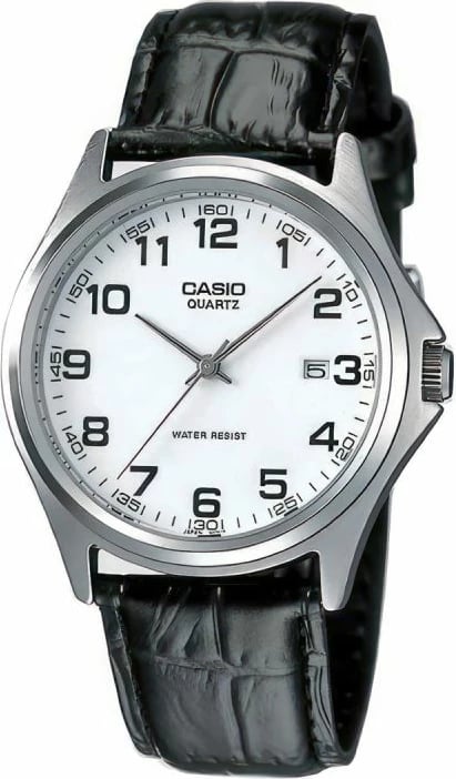 Orë dore për meshkuj Casio, e zezë