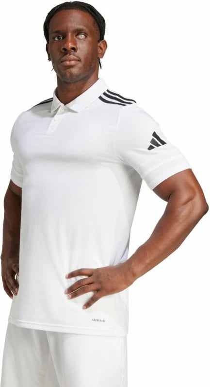 Maicë polo për meshkuj adidas, e bardhë