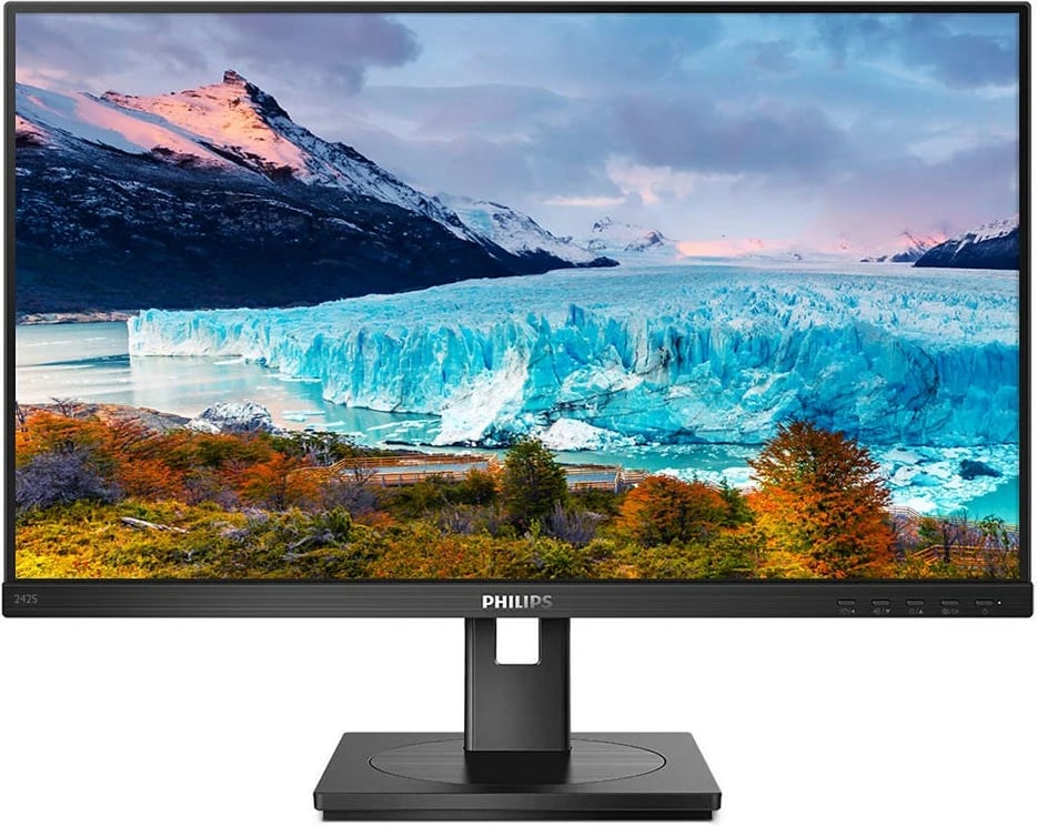 Monitor Philips S Line 242S1AE/00, 23.8", Full HD, LED, Zi Monitor Philips S Line 242S1AE/00, 23.8", Full HD, LED, Zi