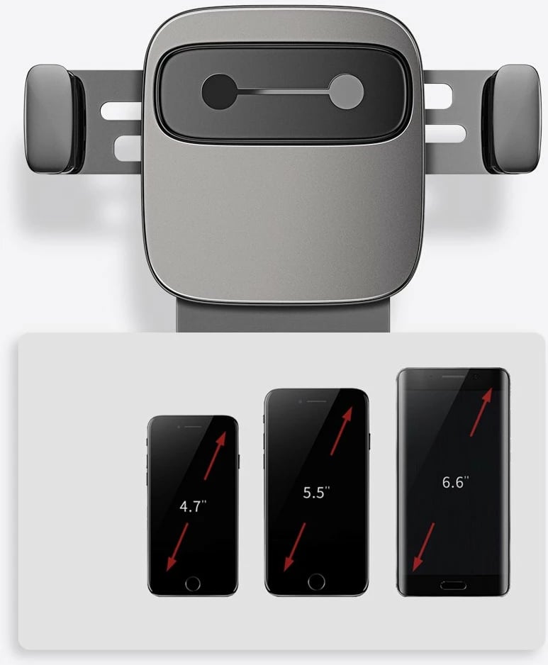 Mbajtës graviteti për celular Baseus Cube SUYL-FK01 për ventilator të makinës, i zi