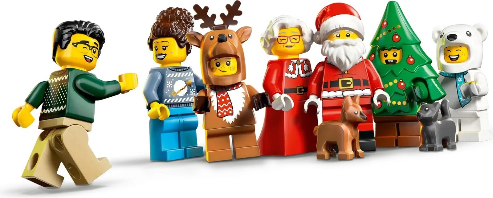 Kalendar advent LEGO CITY 60475, 186 pjesë, 7 minifigura