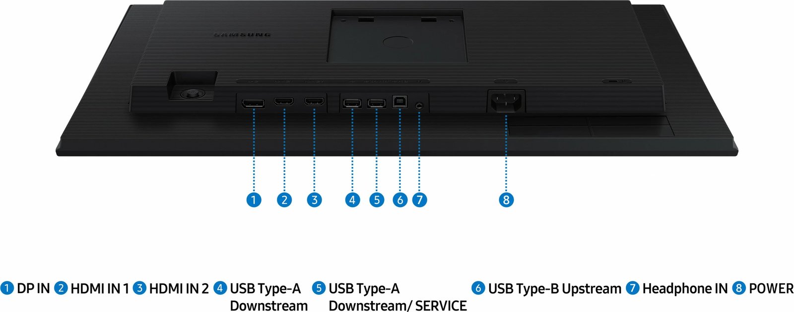 Monitor Samsung S24D402G, 24", Full HD, LCD, i zi