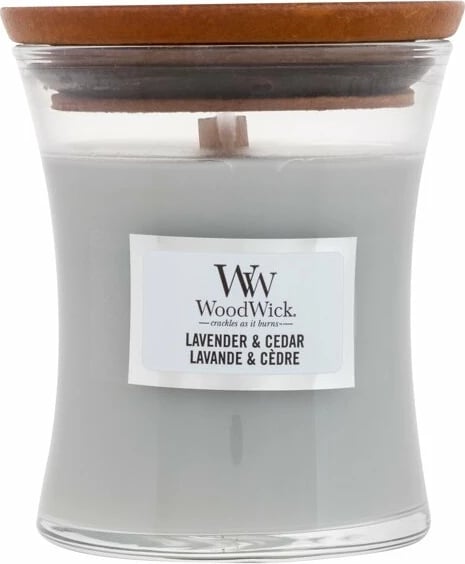 Qiri aromatik WoodWick Lavender & Cedar 85g