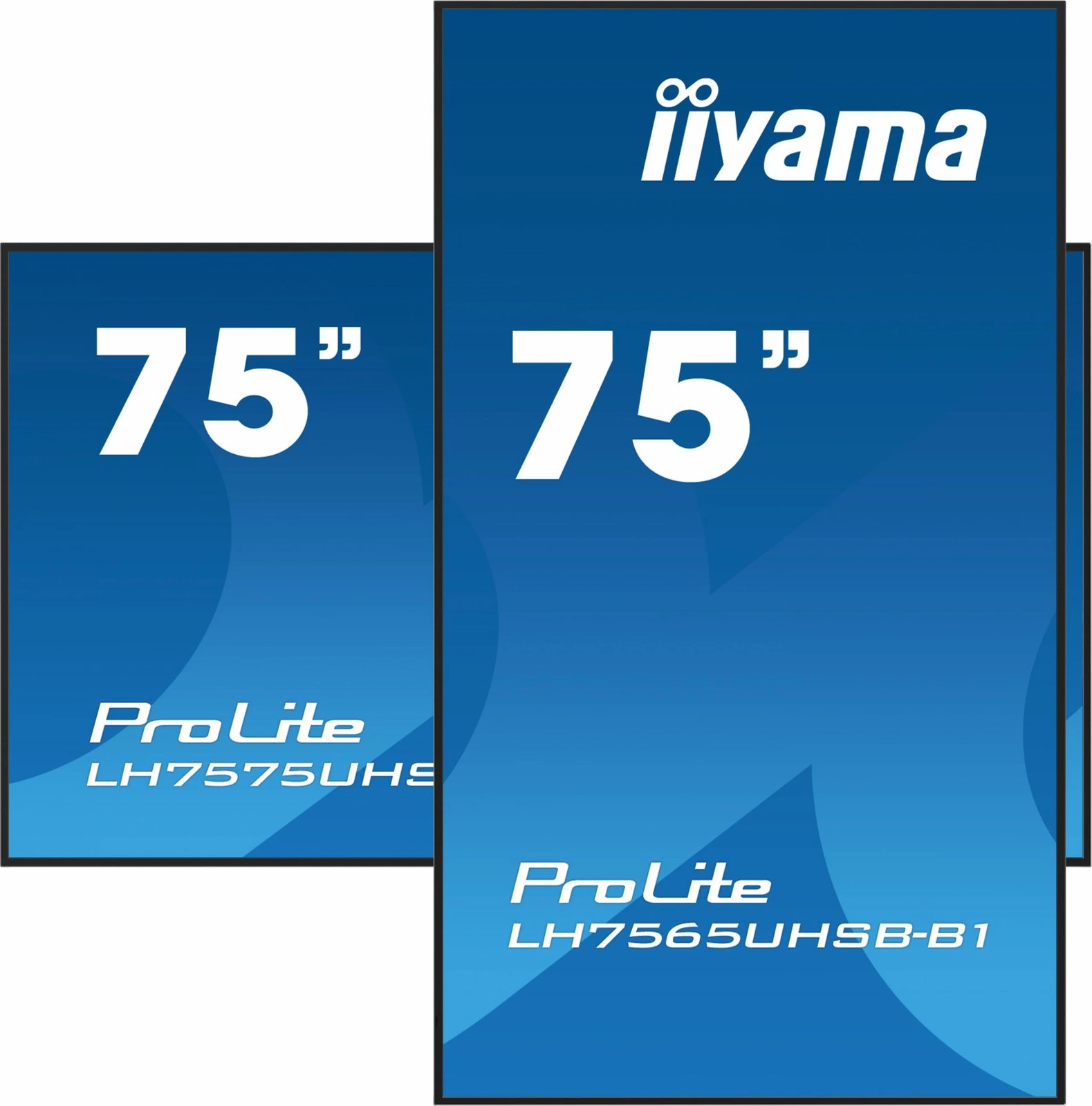 Monitor iiyama ProLite LH7565UHSB-B1, 75 inç, 4K Ultra HD, LED, Wi-Fi, i zi