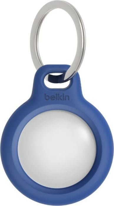Mbështjellës Belkin për AirTag me unazë çelësash, Blue