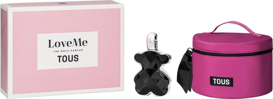 Eau de Parfum set për femra Tous LoveMe The Onyx 90ml me çantë kozmetike