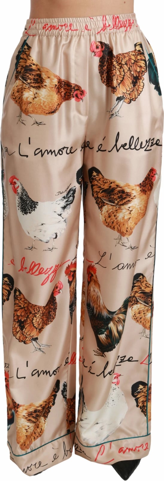 Pizhame të poshtme për femra Dolce & Gabbana, bezhë