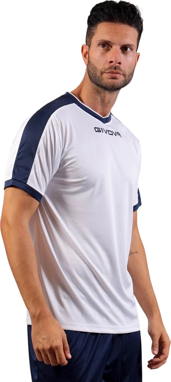 Maicë sportive Givova unisex, e bardhë