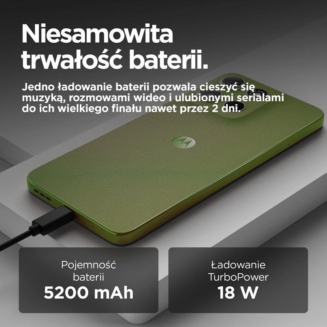 Celular Motorola moto g15, 6.72", 8 GB RAM, 256 GB, Android 15, Gjelbër