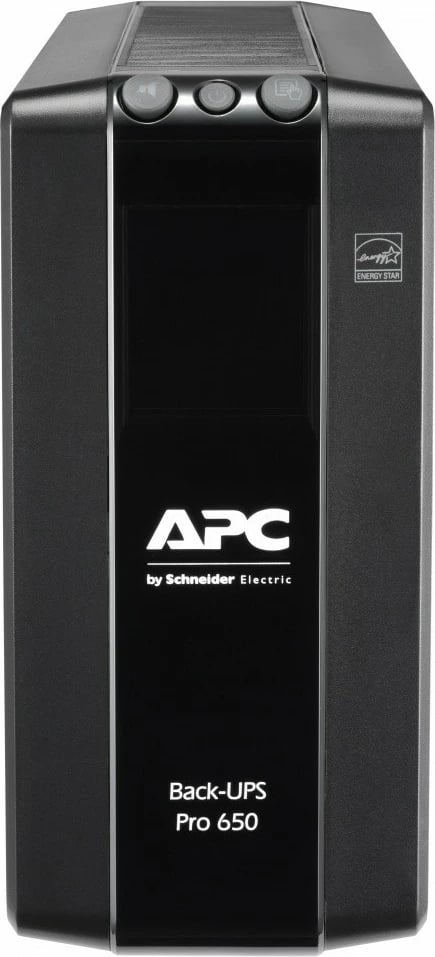 Kasë UPS APC BR650MI Back Pro 650VA, 6xC13, AVR, LCD, E zezë