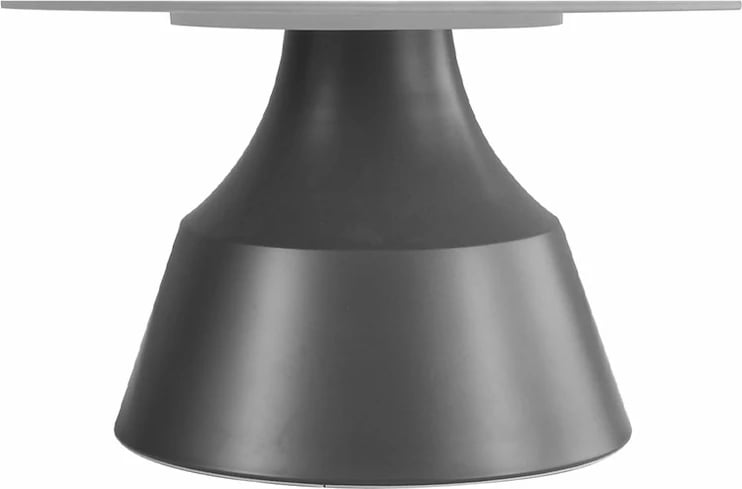 Set tavolina kafeje KAIA, 2 copë, e bardhë/zezë, 70x70x40