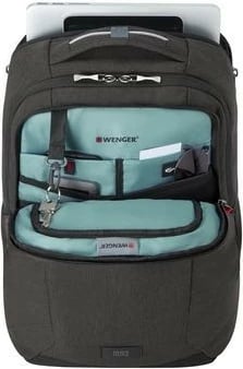 Çantë shpine Wenger MX Professional 16 inç me ndarje për tablet, e zezë