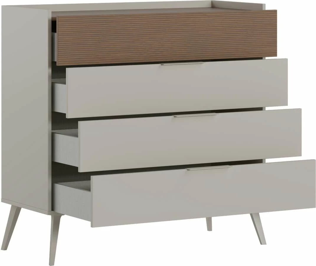 Komodë Hanah Home, Milano 4, ngjyrë mink