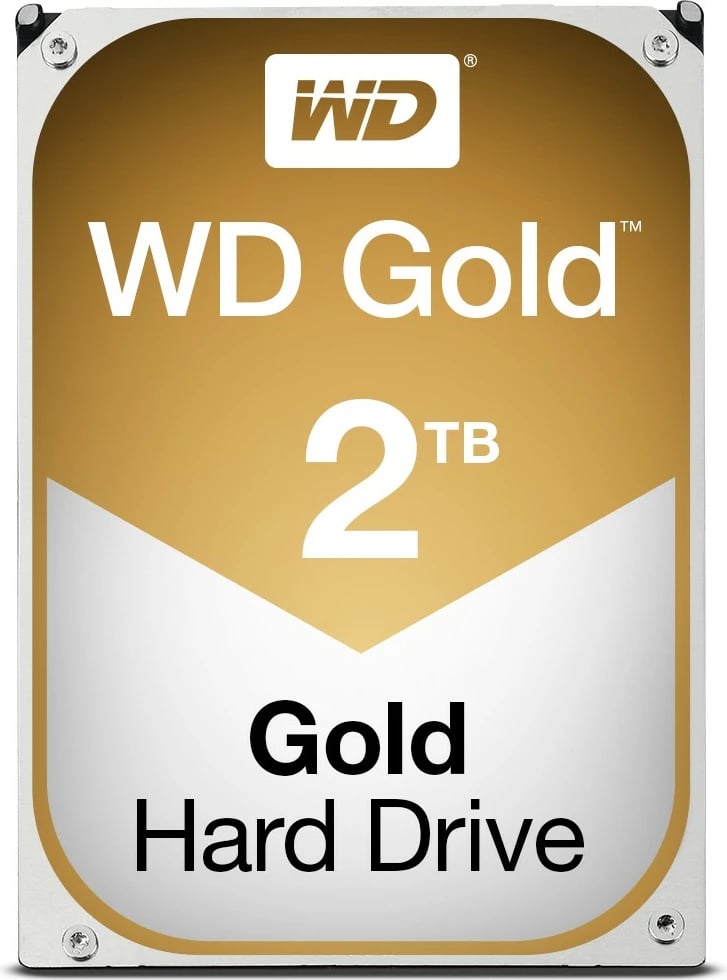 Hard Disk Western Digital Gold, 2 TB, 7200 RPM, 128 MB, 3.5", Serial ATA III