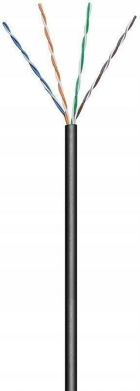 Kabllo rrjeti Techly CAT 5e U/UTP, 100m, e zezë Kabllo rrjeti Techly CAT 5e U/UTP, 100m, e zezë