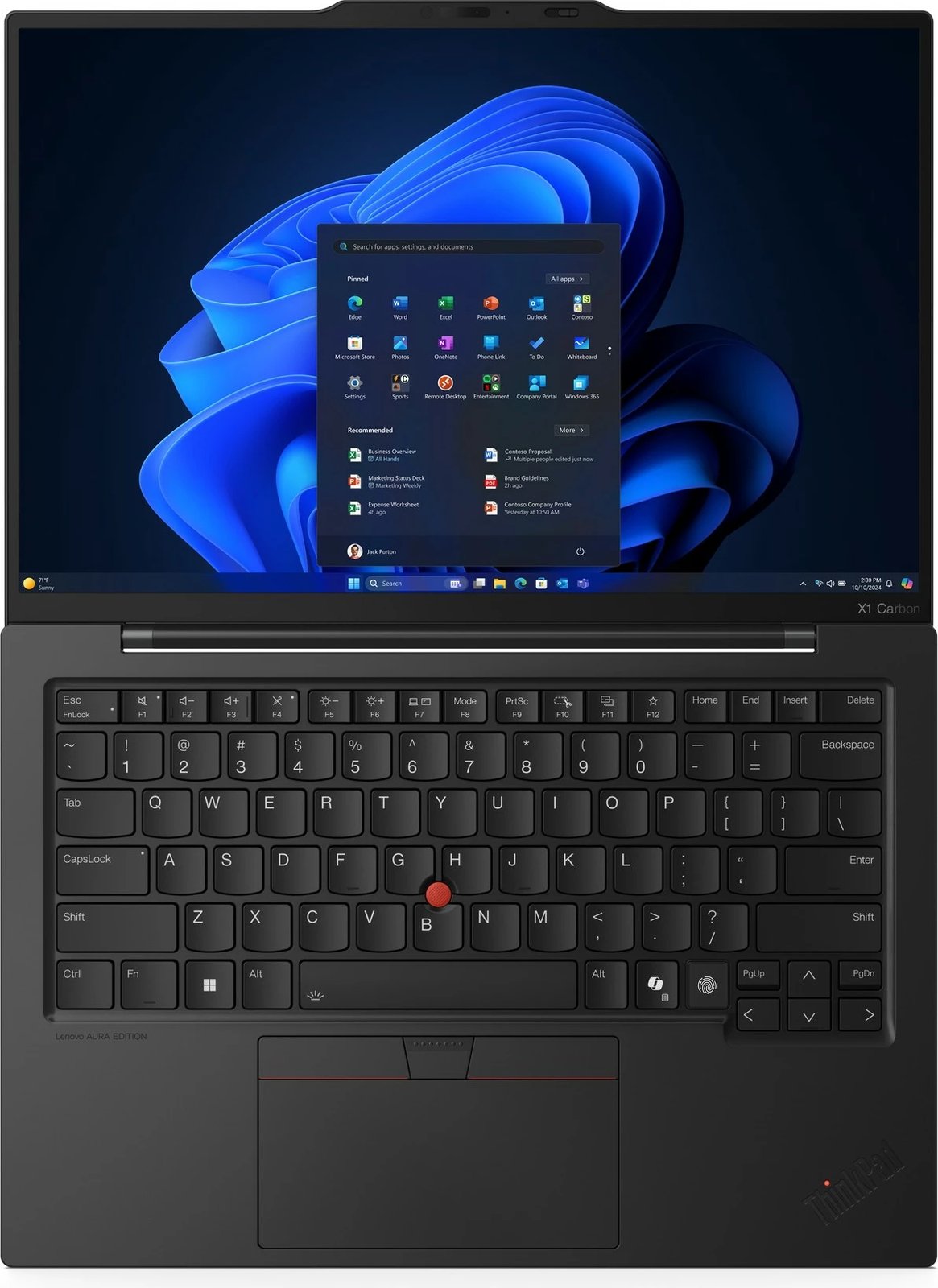 Kompjuter Lenovo X1 Carbon G13, Ultra7 258V, 32GB RAM, 1TB SSD, 14 inch, 5G, e zezë