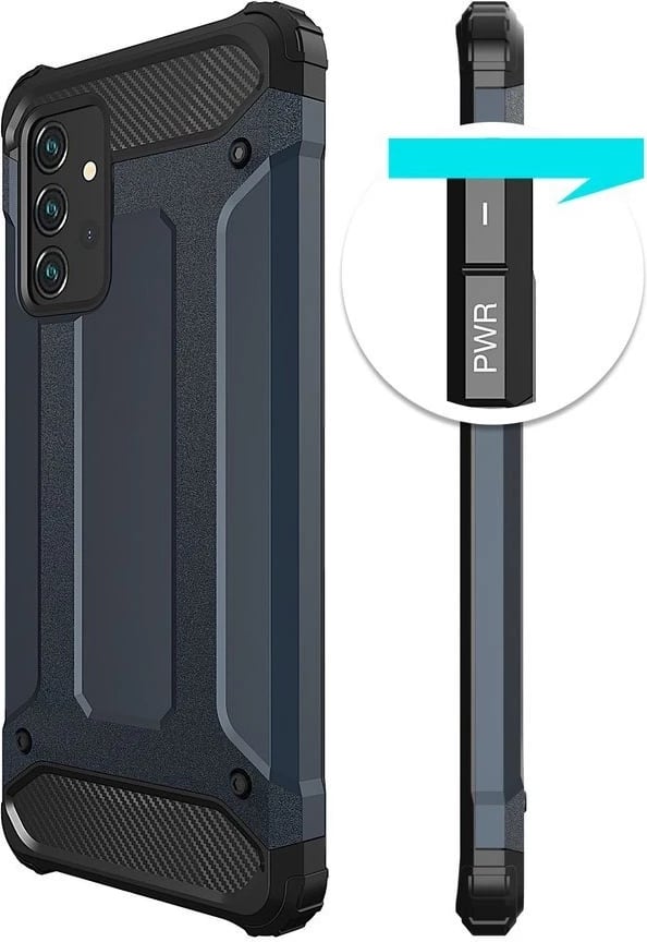 Mbështjellës Hurtel Hybrid Armor për Samsung Galaxy A56, ari