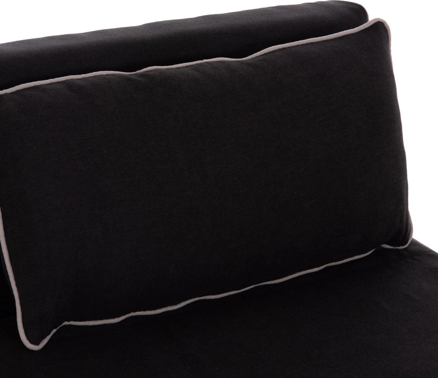 Fotel-krevat BRAXTON, material i zi, FH8425.03, 78x88x78cm