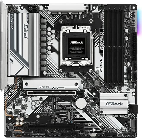 Pllakë amë ASRock B650M PRO RS, Socket AM5, DDR5, mATX