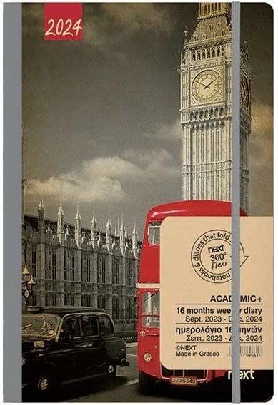 Kalendar Akademik NEXT ACADEMIC+ 16 Mujor, 14x21cm, Big Ben